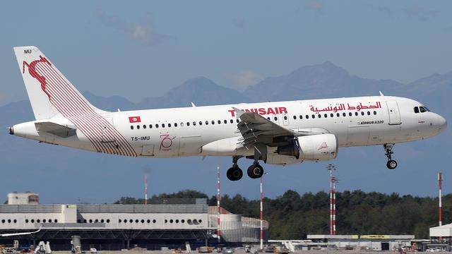 TS-IMU:Airbus A320-200:Tunisair